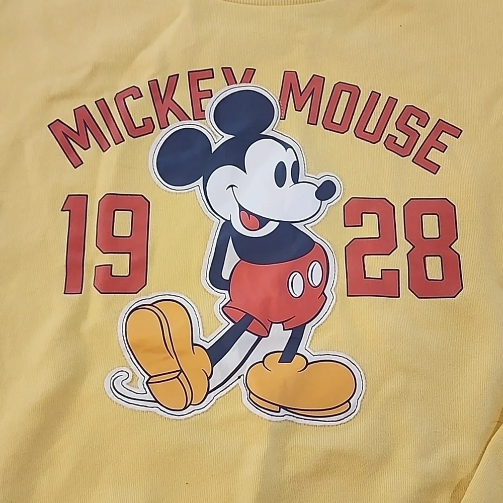 Disney Mickey Sweatshirt Size 14- 15 Yrs - Picture 2 of 5